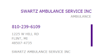 Swartz ambulance service, inc.
