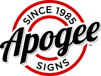 Apogee signs