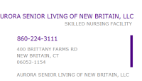 Aurora senior living of new britain, llc