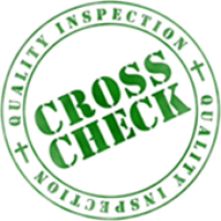 Cross check quality inspection
