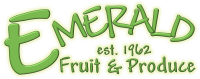 Emerald fruit and produce