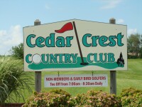 Cedar crest golf course