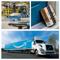 Amazon trucking and distribution