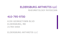 Eldersburg arthritis, llc