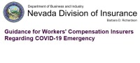 Enforcement unit, nevada division of insurance