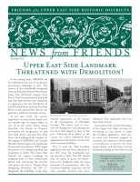 Friends of the upper east side historic districts