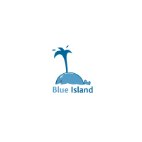 Island blue design