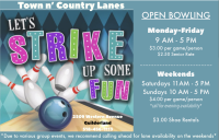 Lodge lanes and town n country lanes