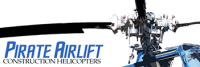 Pirate airlift construction helicopters