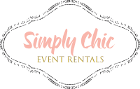 Simply chic event rentals