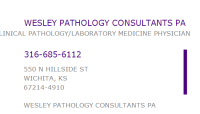 Wesley pathology consultants, p.a.