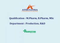 Athulitha laboratories private limited