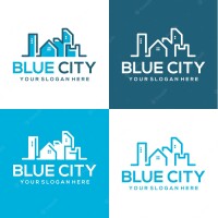 Blue city designs