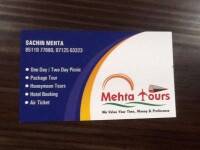 Mehta tours