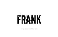 Frank tattoo's