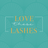 Love those lashes