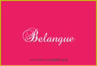 Belangue