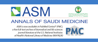 Annals of saudi medicine (asm)