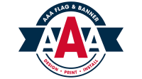 Aaa flag and banner