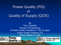 Power quality thailand ltd