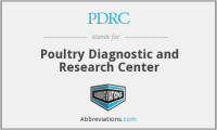 Poultry Diagnostic and Research Center (PDRC)