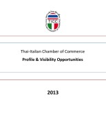 Thai Italian Chamber of Commerce (TICC)