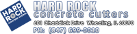 Hard rock concrete cutters