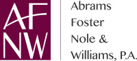 Abrams, foster, nole & williams, p.a.