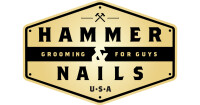Hammer & nails grooming shop for guys