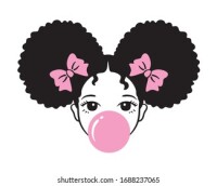 Afro puffs and ponytails