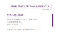 Eden fertility management