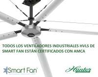 Smart fan - ventiladores industriales hvls
