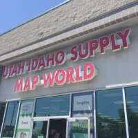 Utah idaho supply/map world