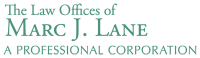 The law offices of marc j. lane, a professional corporation