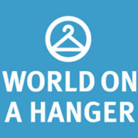 World on a hanger