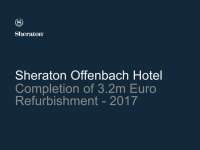 Sheraton offenbach hotel