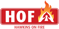 Hawkins on fire